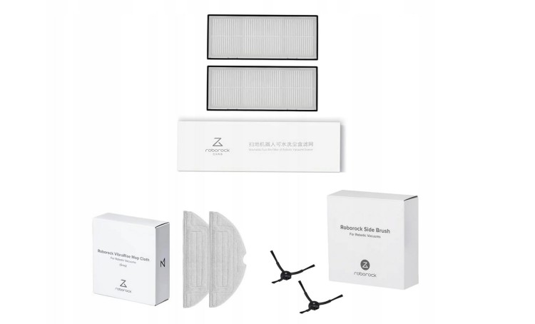Akcesoria do robota Roborock S8 / S8 Pro Ultra ściereczka mop szczotka filtr zestaw HCTZ27RR