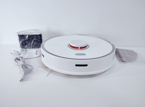 Robot sprzątający Roborock S5 Max z opcją mopowania biały odkurzacz