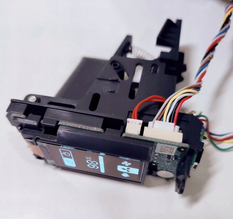 Włącznik z wyświetlaczem do odkurzacza pionowego Roborock H7