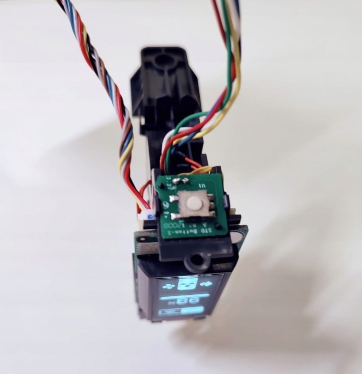 Włącznik z wyświetlaczem do odkurzacza pionowego Roborock H7