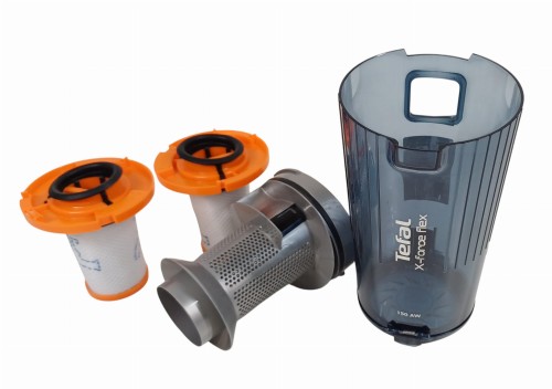 Pojemnik na kurz Tefal X-Force Flex 13.60 separator, 2 filtry do odkurzacza