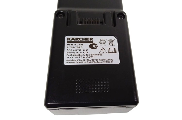KARCHER VC 4 akumulator do odkurzacza pionowego bateria  9.754-766.0