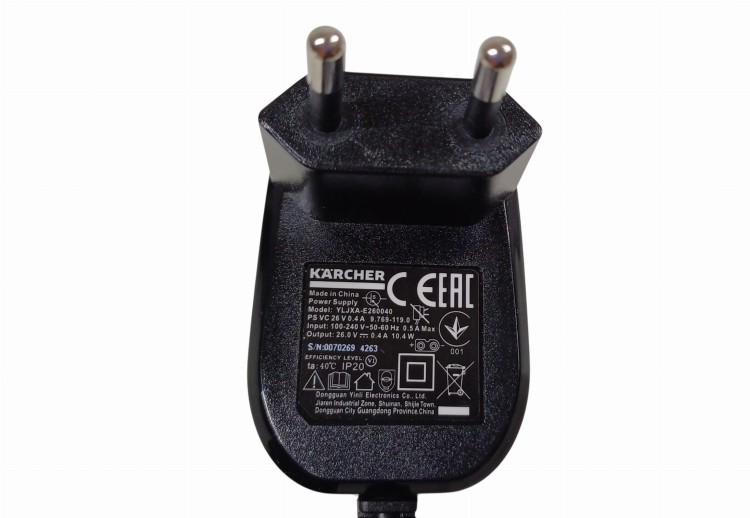 Zasilacz Karcher VC4 ładowarka YLJXA-E260040 do odkurzacza pionowego