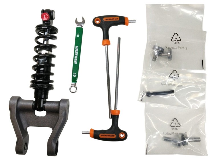 Amortyzator ze sprężyną przedni Segway Ninebot GT1 wersja comfort oryginał