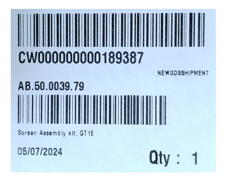 Zestaw do montażu ekranu Segway Ninebot GT1E wyświetlacz oryginalny