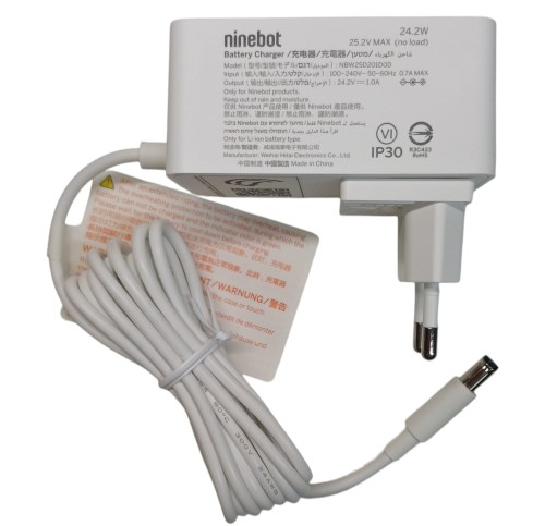 Ładowarka Segway Ninebot zasilacz NBW25D201D0D do hulajnogi elektrycznej Oryginał