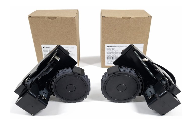 Komplet kół prawe i lewe Roidmi Eve Plus do robota koło napędowe z silnikiem i przekładnią