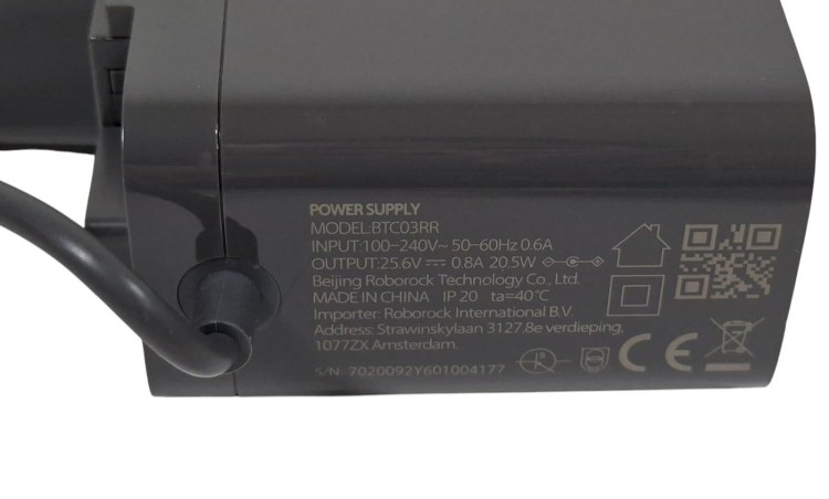 Roborock H6 ładowarka zasilacz BTC03RR do odkurzacza 25.6V