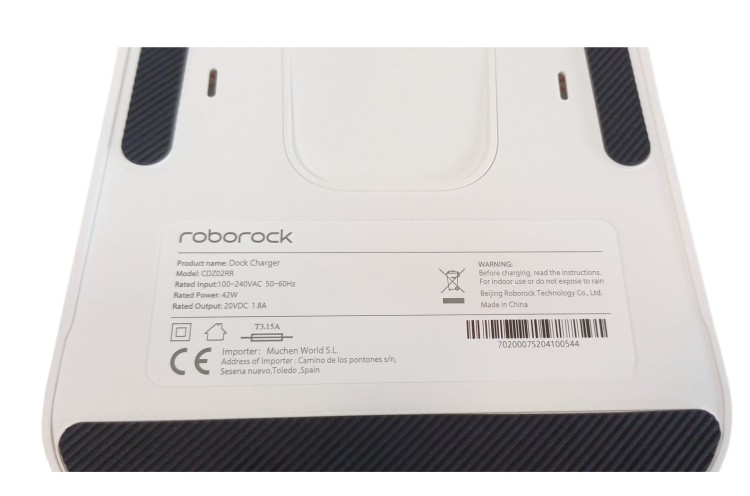 Stacja Roborock S50 / S55 dokująca ładująca 42W do robota sprzątającego biała CDZ02RR (id: 810)