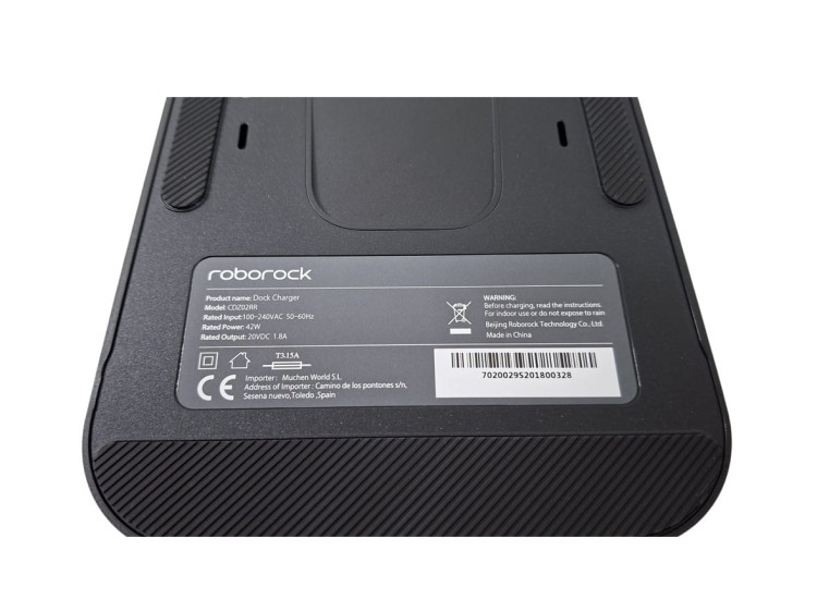 Stacja Roborock S50 / S55 dokująca ładująca 42W do robota sprzątającego czarna CDZ02RR