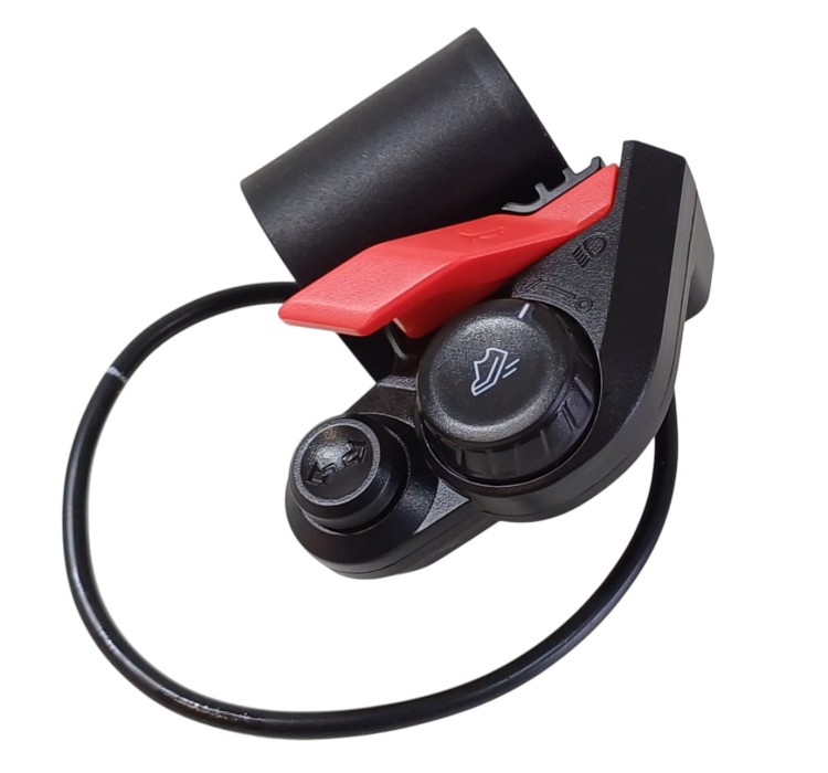 Włącznik kierunkowskazów i świateł Segway Ninebot  P65 / P65E / P65D / P65I / P100S / P100SE / P100SU do hulajnogi AB.50.0043.80 przełącznik świateł kierunkowskazów