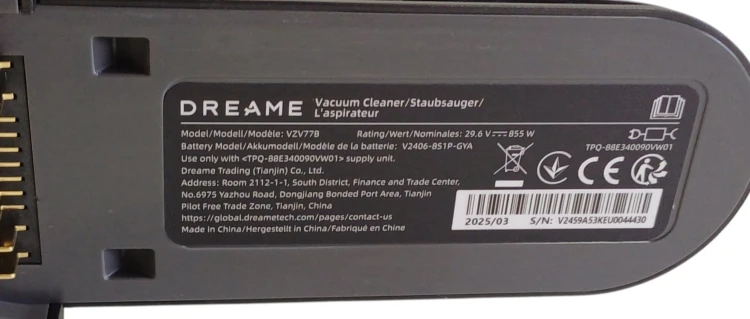 Korpus Dreame Z30 AquaCycle VZV77B silnik filtr do odkurzacza