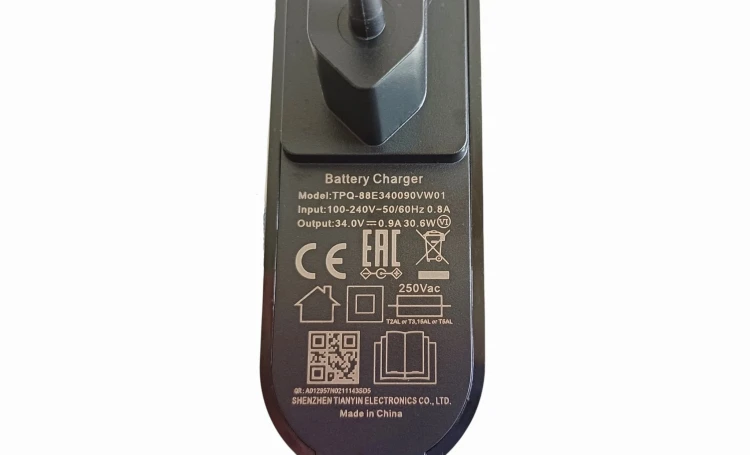 Dreame R10 Pro ładowarka do odkurzacza pionowego 240V TPQ-B8E340090VW01