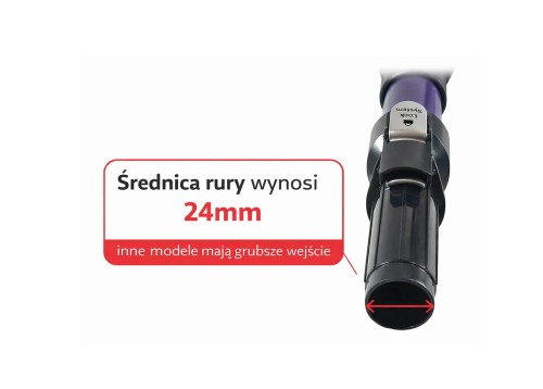 Rura tylko do modelu 9.60, ma węższe wejście rury