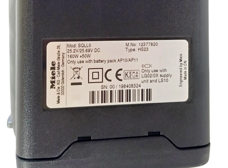 Miele Duoflex HX1 silnik korpus