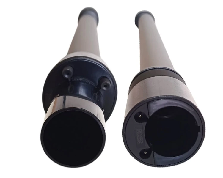 Miele rura segmentowa srebrna 71,5 cm