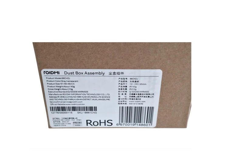 Oryginalny pojemnik na kurz przeznaczony do robota sprzątającego ROIDMI EVA