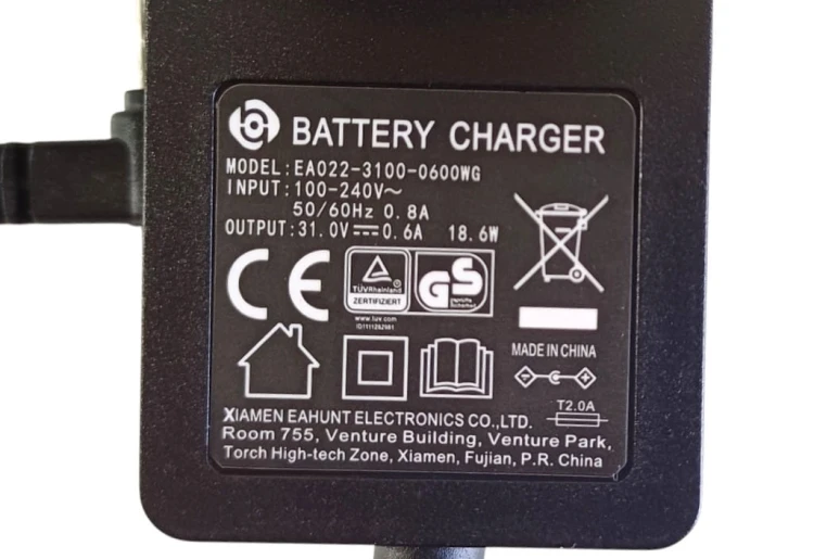 Zasilacz do odkurzacza Mova J30 ładowarka