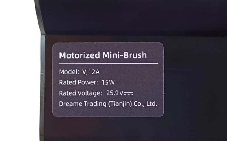 Mała elektroszczotka Dreame Mova J30 VJ12A turbo końcówka do odkurzacza
