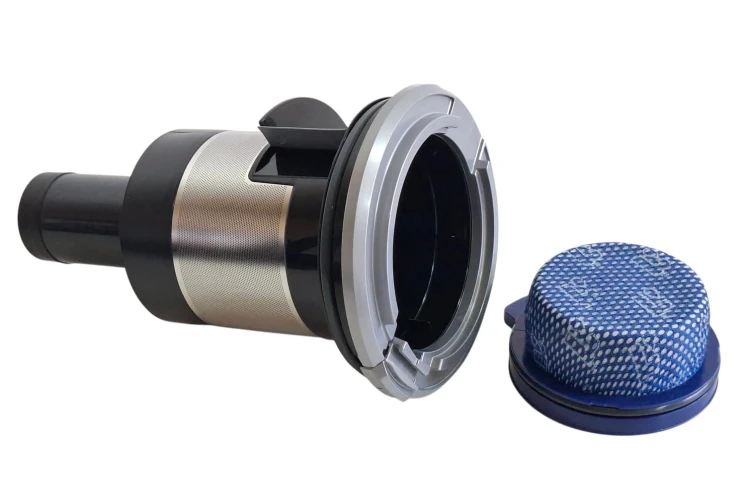 Separator Samasung Jet 85 skutecznie oddziela większe zanieczyszczenia już na pierwszym etapie filtracji.