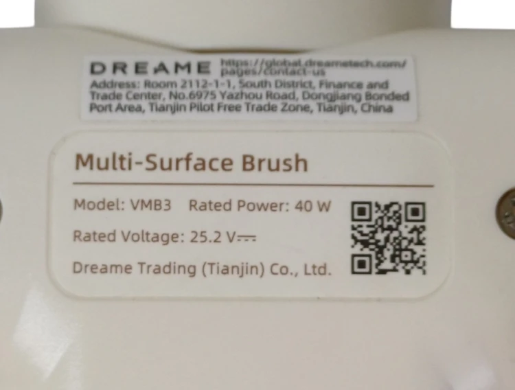 Dreame R10 turbo szczotka LED biała do odkurzacza