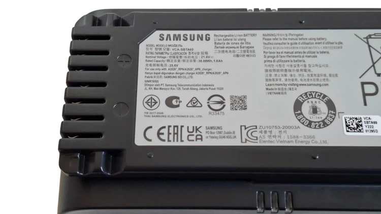 Oryginalny akumulator Samsung Model: VCA-SBTA60