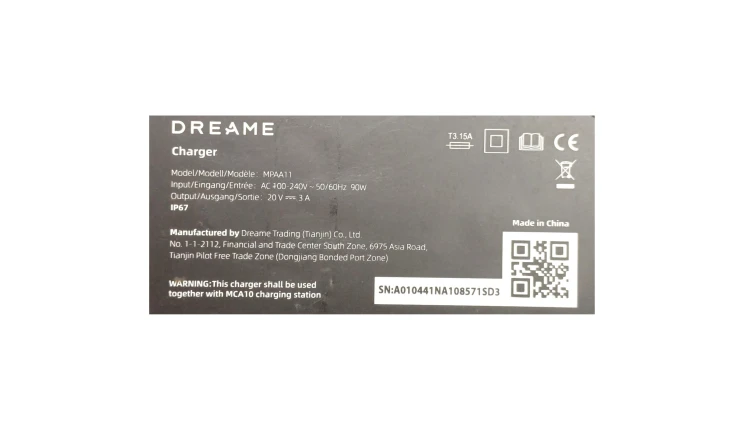 Zasilacz Dreame MPAA11 20V 3A 90W do robota koszącego