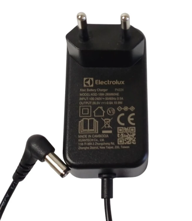 Electrolux Animal 600 części, adapter ładowania Electrolux, ładowarka do odkurzacza akumulatorowego, części do odkurzacza Electrolux