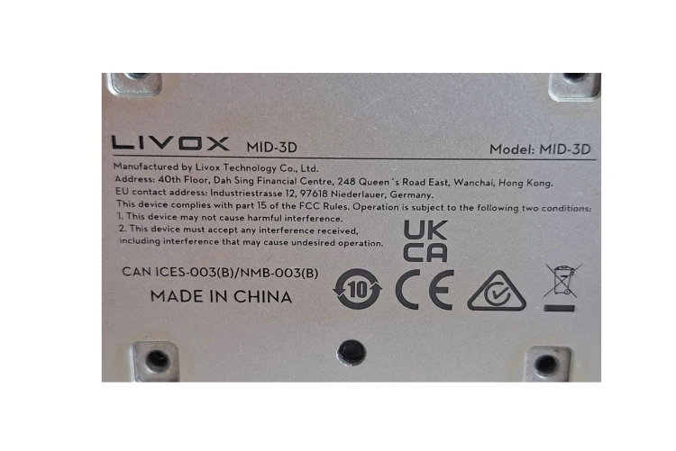 LiDAR  Livox MID-3D Mid-360 laser oryginał.jpg