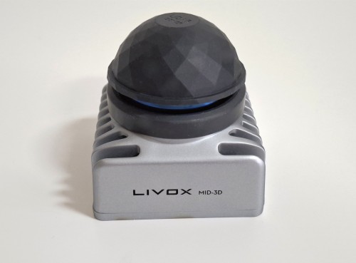 Livox MID-360 (MID-3D) to kompaktowy skaner LiDAR 3D nowej generacji zapewniający pełne pole widzenia 360°