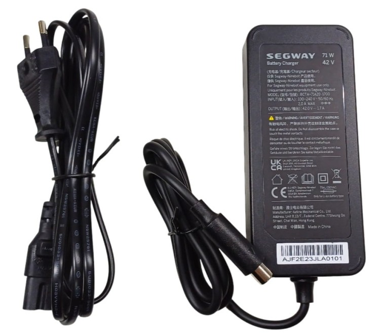 Ładowarka SEGWAY Ninebot BCTA+71420-1700 do hulajnogi zasilacz Oryginał 71W , 42V, 1.7A