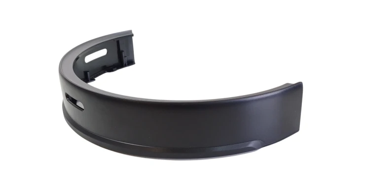 część zamienna Roborock S5 Max, czarny zderzak Roborock S5 Max, front robota Roborock S5 Max, obudowa przednia Roborock S5 Max, element przedni Roborock S5 Max
