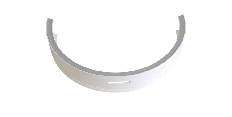 biały zderzak Roborock S5 Max, Roborock S5 Max front bumper, Roborock S5 Max bumper assembly, Roborock S5 Max front cover