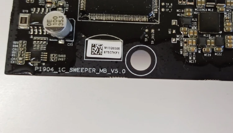 naprawa Xiaomi Mijia 1C, płyta PCB Xiaomi 1C, Xiaomi 1C board, Xiaomi Vacuum Mop 1C motherboard, moduł sterowania Xiaomi 1C