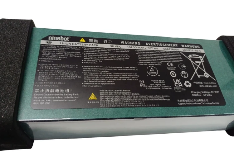 Bateria SEGWAY Ninebot F40 akumulator do hulajnogi NCAF3610A 10200mAh