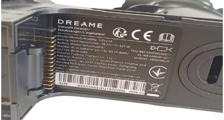 jednostka napędowa Dreame V11 Essential, oryginalny korpus Dreame V11 Essential, oryginalny silnik Dreame V11 Essential, oryginalna jednostka główna Dreame V11 Essential, części zamienne Dreame V11 Essential, akcesoria Dreame V11 Essential
