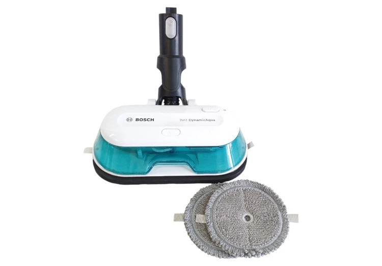Mop Bosch Aqua 7 z dodatkowymi wkładkami, głowica mopująca Bosch Unlimited 7, końcówka do mopowania Bosch, akcesoria Bosch Unlimited 7