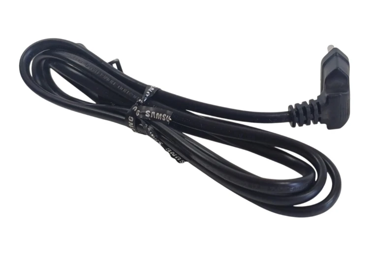 kabel kątowy Samsung, kabel zasilający kątowy, przewód zasilający Samsung