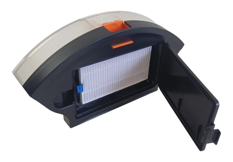 zbiornik kurzu Xiaomi E5 czarny, pojemnik czarny Xiaomi Robot Vacuum E5, części do Xiaomi Robot Vacuum E5