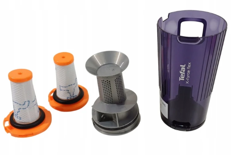 Tefal X-Force 9.60 Aqua Pojemnik na kurz separator filtry