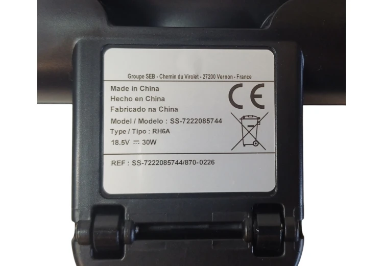 szczotka LED do odkurzacza Tefal, elektroszczotka z oświetleniem LED Tefal