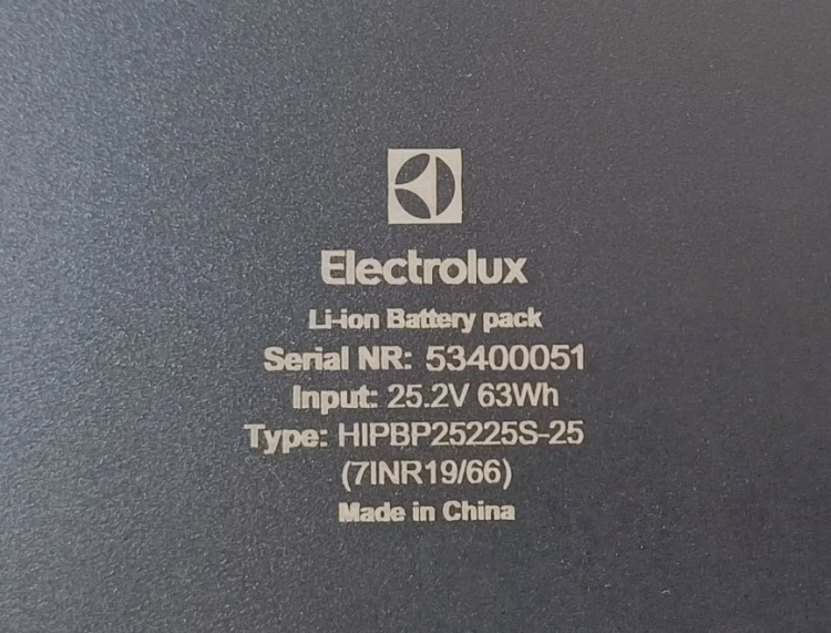 akumulator do odkurzacza pionowego Electrolux, bateria do odkurzacza pionowego Electrolux