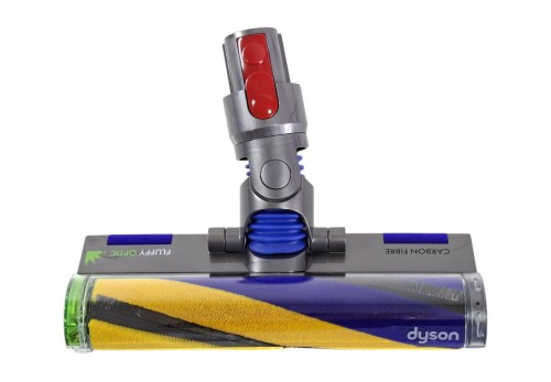 Oryginalna szczotka Dyson Laser Optic Fluffy z podświetleniem została zaprojektowana do skutecznego odkurzania podłóg twardych. Zielone światło Optic uwidacznia drobny kurz i zanieczyszczenia, dzięki czemu sprzątanie jest dokładniejsze.