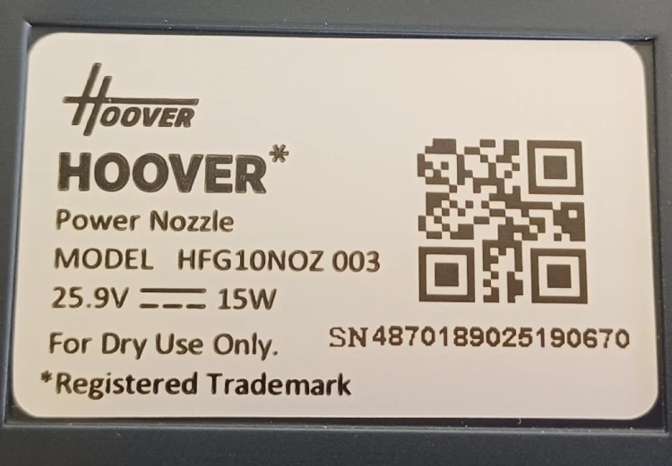 elektroszczotka do Hoover Go, głowica podłogowa Hoover Go