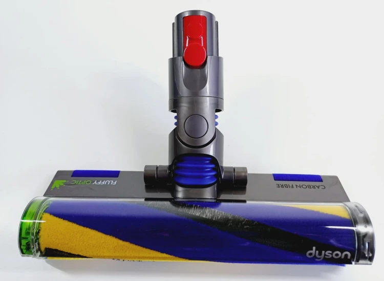 DYSON V15 / V15s Oryginalna szczotka do odkurzacza z oświetleniem Laser Optic Fluffy