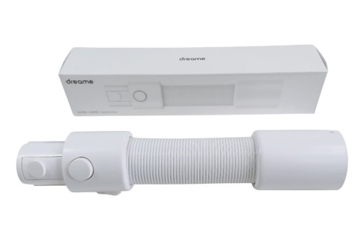 Dreame T10 /R10 /V9 /V10 /XR wąż rozciągliwy do odkurzacza biały elastyczny