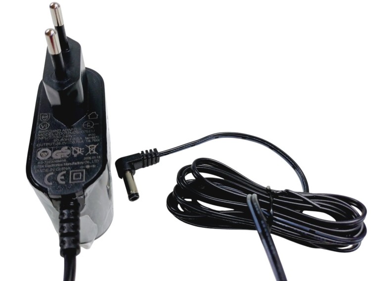 Zasilacz Ładowarka odkurzacz TEFAL 18.75W/ TY6A35/ TY6A75/ TY6A31/ TY2079/ TY20C4 / TY20C7