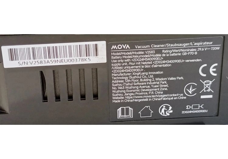 korpus MOVA G70 V2583
