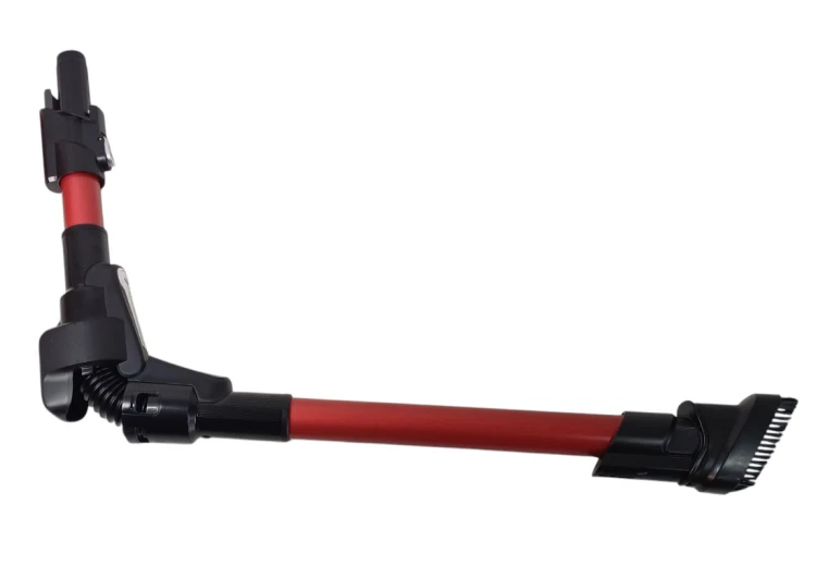 rury Flex Tefal X-Force Flex, rura do sprzątania pod łóżkiem do odkurzacza Tefal, wymienna czerwona rura do odkurzacza pionowego Tefal