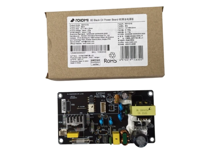 płytka zasilania ROIDMI, płytka elektroniczna ROIDMI, ROIDMI Power Board, ROIDMI Black Oil Power Board